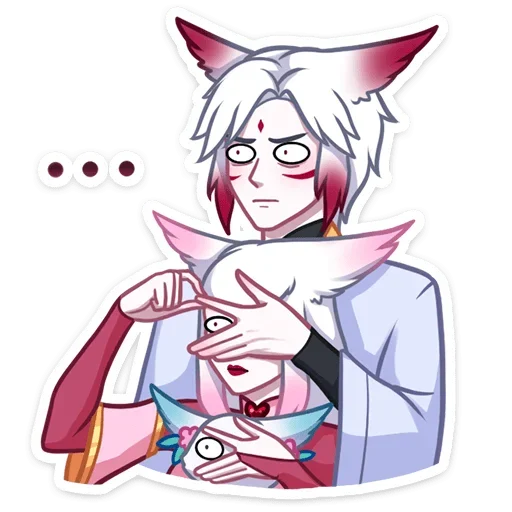 Sticker vk_mary_and_hide - 1