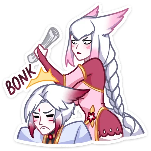 Sticker vk_mary_and_hide - 1