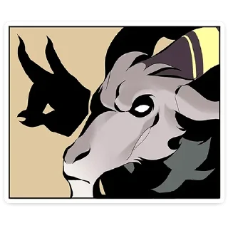 Стикер Хозяин леса @colored_emotions - 10