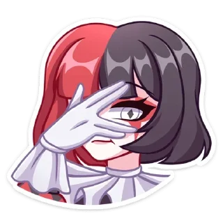 Стикер Маф @colored_emotions - 0