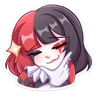 Стикер Маф @colored_emotions - 10