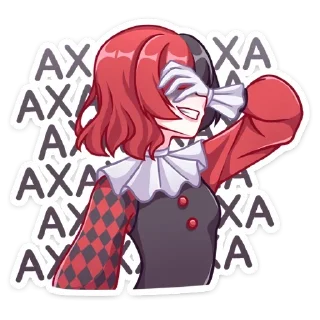 Стикер Маф @colored_emotions - 1