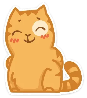 Sticker Персик @colored_emotions - 10