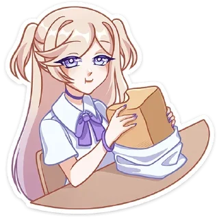 Sticker Филомена @colored_emotions - 1