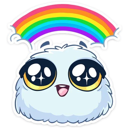 rainbow clipart illustration