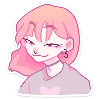 Стикер Малиновый Джем @colored_emotions - 0