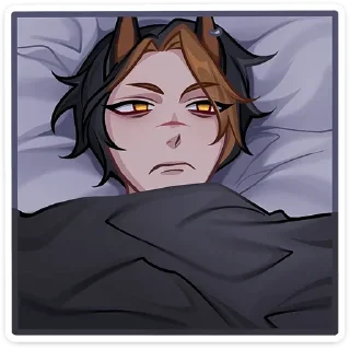 Sticker Рик @colored_emotions - 1