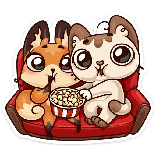 Sticker Когда просто любишь :: @stickroom - 0