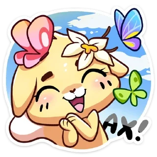 Sticker Ванилька @colored_emotions - 0