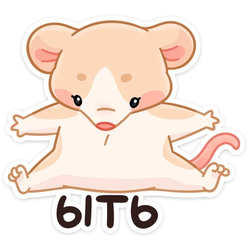Sticker vk_warm_mice_hugs - 1