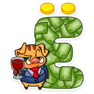 Sticker Алфавит :: @stickroom - 9