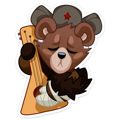 Sticker vkbear - 1