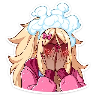 Sticker Эцуко :: @stickroom - 6