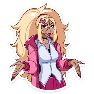 Sticker Эцуко :: @stickroom - 7