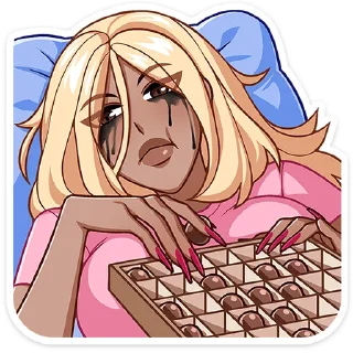 Sticker Эцуко :: @stickroom - 9