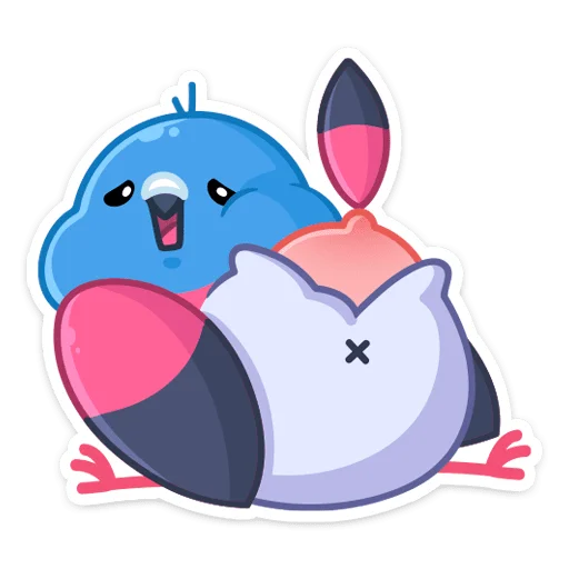 Стикер Фестивальные голуби @TgSticker - 10