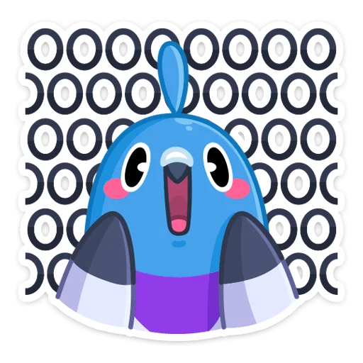 Стикер Фестивальные голуби @TgSticker - 0