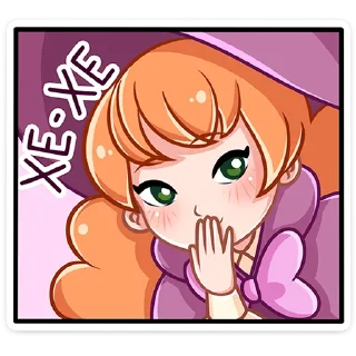 Стикер Лаванда :: @stickroom - 1