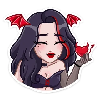 Sticker Лилит @vkspoilertg - 11