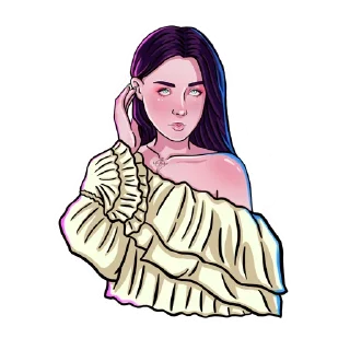 Sticker Четвёртое крыло - 7