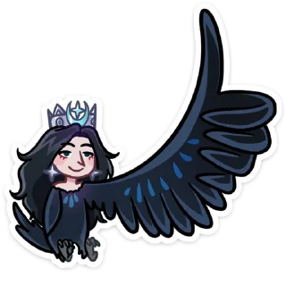 Стикер Сирин :: @stickroom - 8