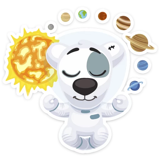 Sticker #ВКосмосе - 5