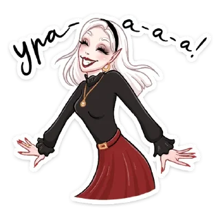 Стикер Ванда @vkspoilertg - 9