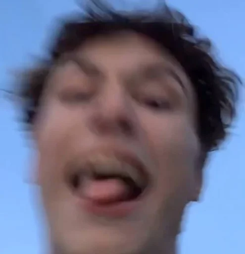 sky person human face