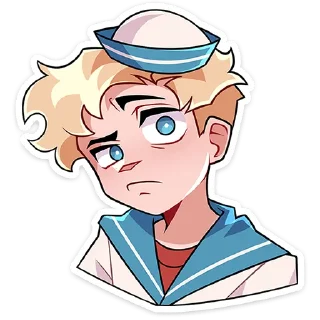 Sticker Матрос Владик без текста @TgSticker - 3