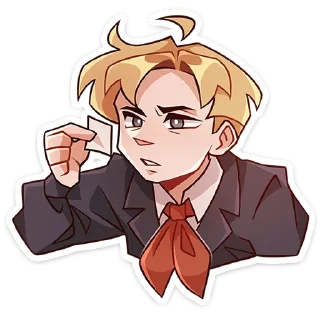 Sticker Школьник Владик -> @TgSticker - 6