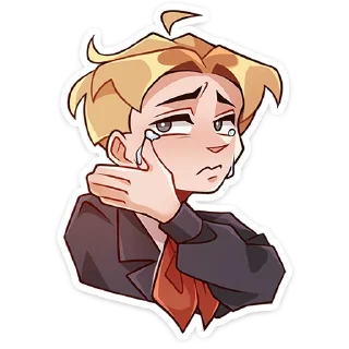 Стикер Школьник Владик без текста @TgSticker - 1