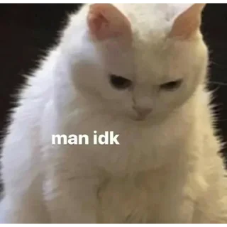 Sticker Уставшие котики • @TgStickery - 1