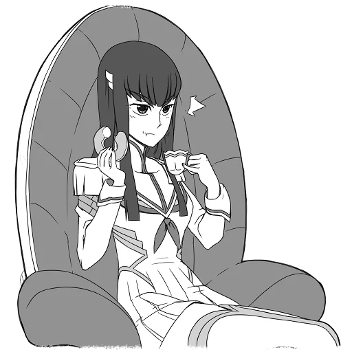 anime sketch illustration