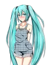 Sticker Vocaloid:MIKU (HBD Narges) by Nezumi - 3
