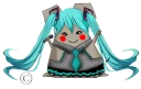 Sticker Vocaloid:MIKU (HBD Narges) by Nezumi - 0