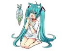 Sticker Vocaloid:MIKU (HBD Narges) by Nezumi - 1