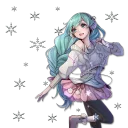 Sticker Vocaloid:MIKU (HBD Narges) by Nezumi - 5