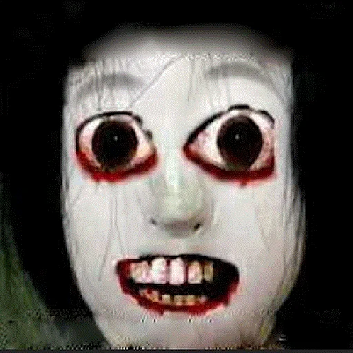 маска ужас губа