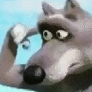 Sticker волк - 3