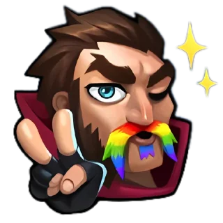 Sticker WildEmotes pack 3 (PACK 1, 2 - @vollchee ) - 9