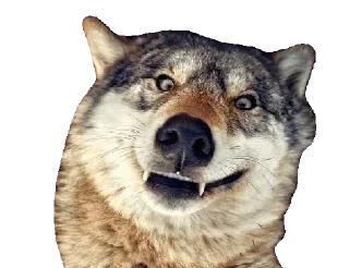 Sticker Волчий Пак @stickerus - 6