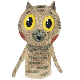 Sticker Ника Кот - 0