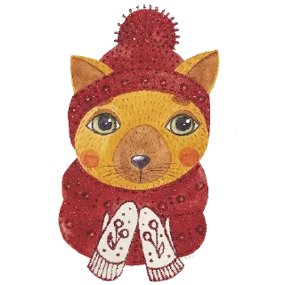 Sticker Ника Кот - 11