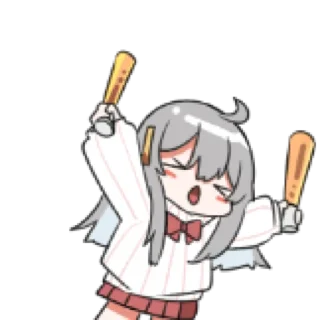 Sticker 萝莉斯 | @lgc2333 上传 - 1