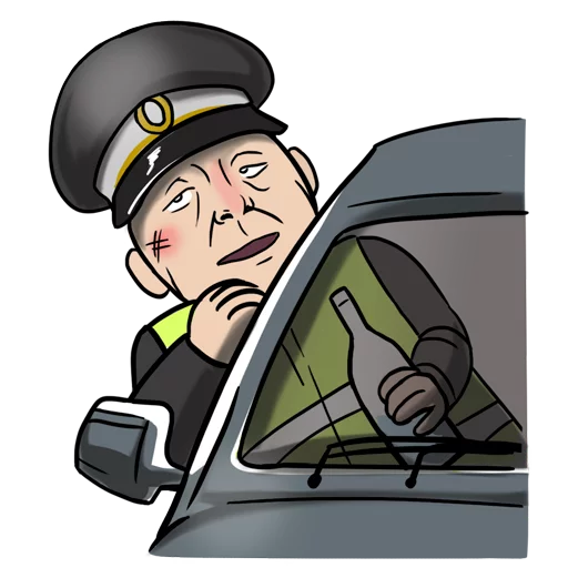Sticker Пить - 6
