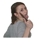 Стикер Всратая мирка - 8