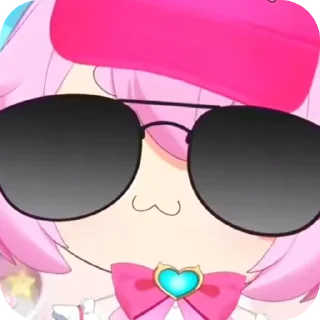 очки розовый клипарт