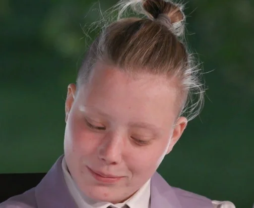 person human face clothing