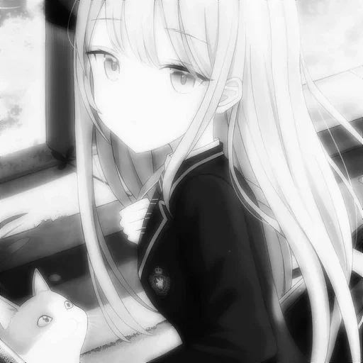 аниме мультфильм человеческое лицо