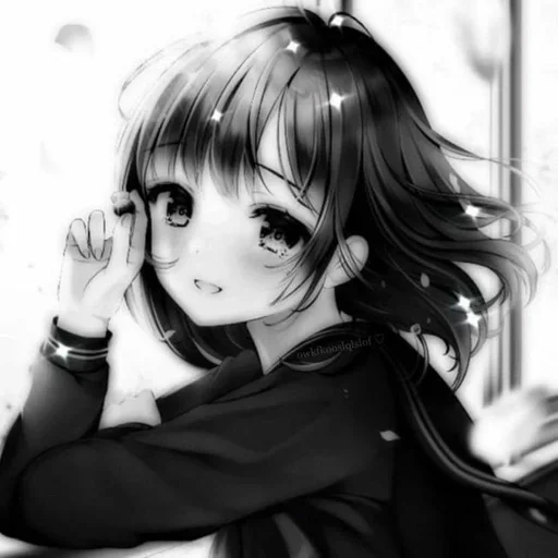 человеческое лицо химэ стриж девочка